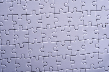 Jigsaw puzzle pattern with many pieces
