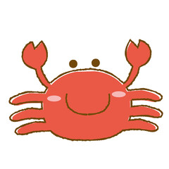 カニ　イラスト素材