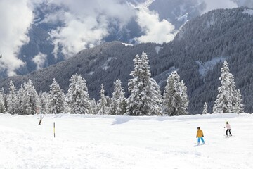 Skiing in Austria - Zillertal