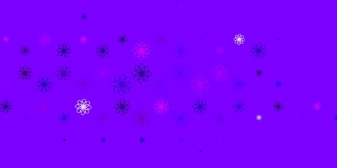Light Purple vector template with wry lines.