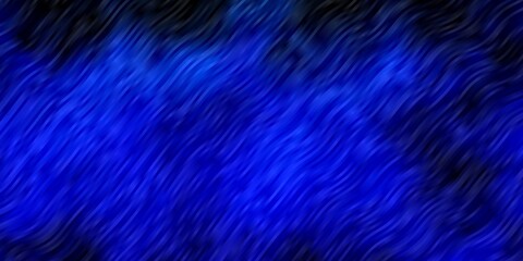 Obraz premium Dark Blue, Green vector template with curves.
