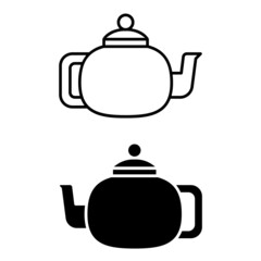 Coffee icon vector set. Tea illustration sign collection. hot drinks symbol or logo.
