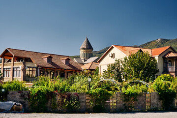 Ancient capital of Georgia - Mtskheta, old country house