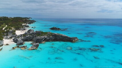 Bermuda drone-captured views