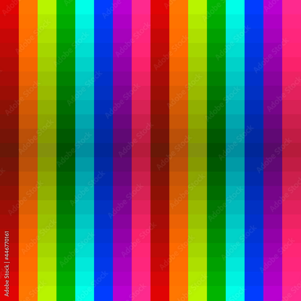 Poster gradiental rainbow. vector simple colorful stripes.