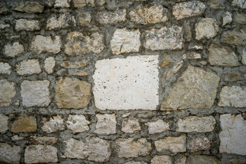 stone wall texture, northern Mediterranean