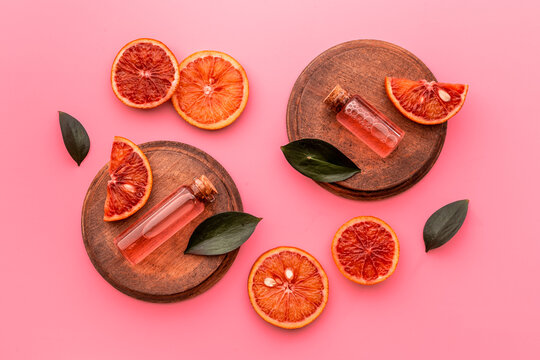 Red oranges essential oil with vitamin c for beauty care aroma therapy