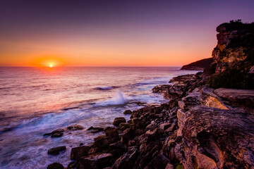 Sunrise View from Shelly Head Lookout in Manly