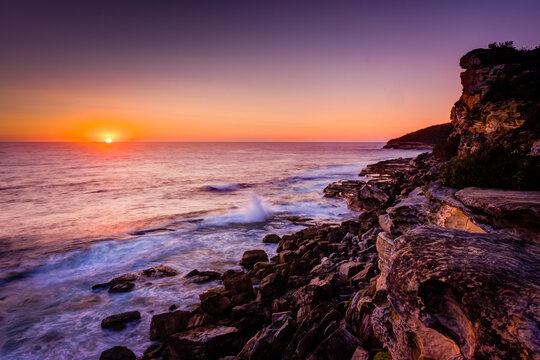 Sunrise View from Shelly Head Lookout in Manly