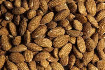Almonds. Almond Kernels for Background or Texture