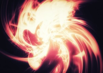 燃え上がる炎のイラスト