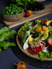 salad with cheese