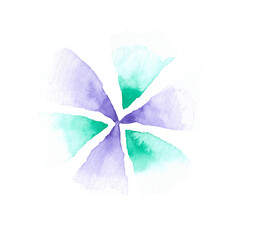 a watercolor abstract fan, for background