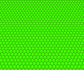 green hexagon background vector design