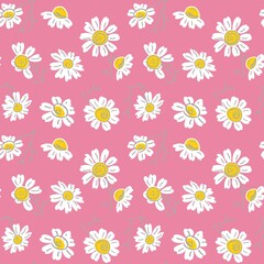 seamless pattern with flowers