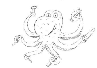 Krake at work