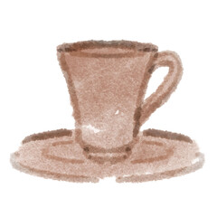 コーヒーカップのイラスト