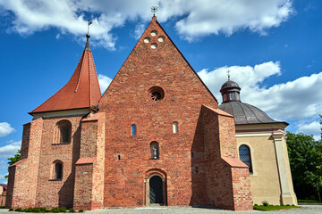Fototapeta premium facade of a medieval, historic church