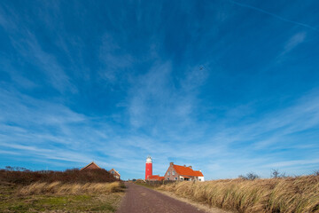 Lighthouse Texel, Noord-Holland province, The Netherlands