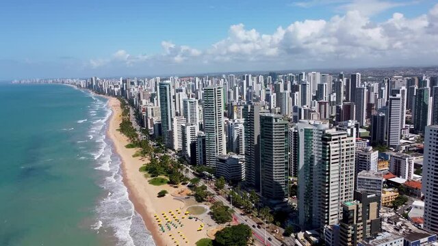 Cityscape of downtown in Recife, Pernambuco, Brazil. District urban scene.Cityscape of downtown in Recife, Pernambuco, Brazil. District urban scene.Cityscape of downtown in Recife, Pernambuco, Brazil.