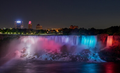 View of Horseshoe Fall, Niagara Falls, Ontario, Canada.