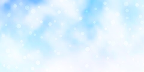 Light BLUE vector layout with bright stars.