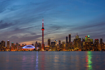 Obraz premium Toronto city skyline, Ontario, Canada