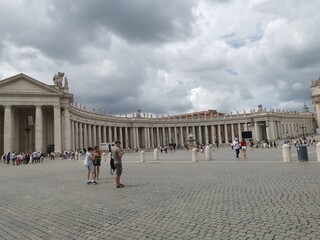 Obraz premium St Peter Place Vatican Rome Italy