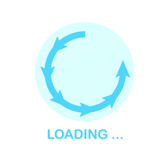 Illustration Vector Graphic of  Loading icon