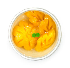 Peach Snowy in Syrup