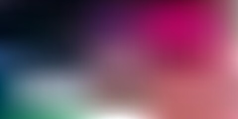 Light green, red vector blurred background.