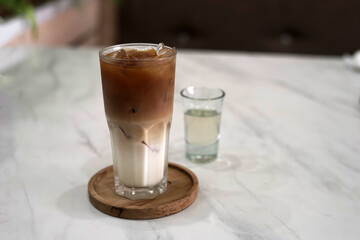 Iced coffee