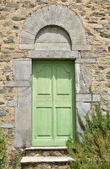 Porte d'église à Giocatojo, Corse