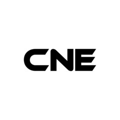 CNE letter logo design with white background in illustrator, vector logo modern alphabet font overlap style. calligraphy designs for logo, Poster, Invitation, etc.