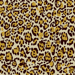 leopard skin pattern seamless print