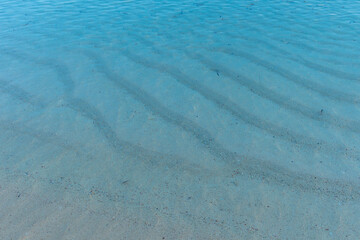 Seashore in the morning, calm ocean