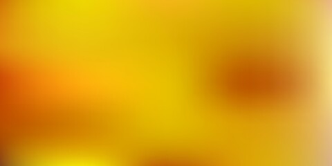 Dark green, yellow vector abstract blur template.