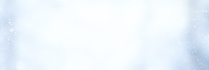 abstract white light blurred snow background, glamor christmas glow design