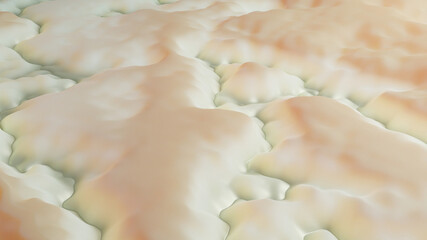 3d render abstract wallpaper with futuristic surface.
