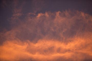 Colorful cloud and sky background