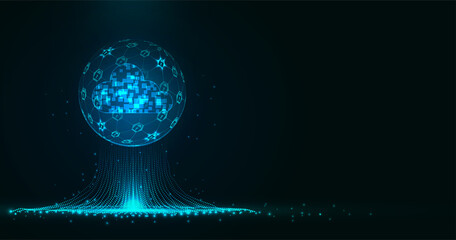 Big data is sent to store digital storage called the cloud. Well protected, we can access our own data from any device as long as there is an internet connection.