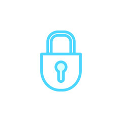 Illustration Vector Graphic of Padlock icon