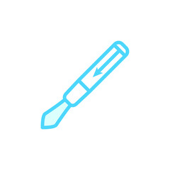 Fototapeta premium Illustration Vector Graphic of Pen icon