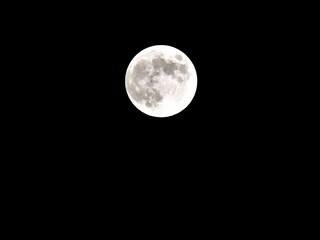 A full moon picture