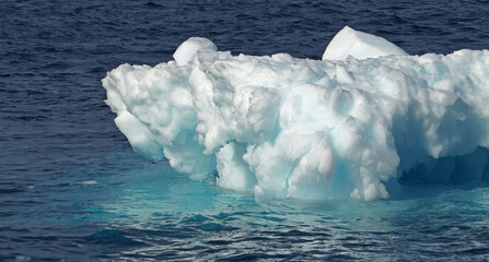 iceberg in the sea, Ilulissat Icefjord, Illulissat, Greenland