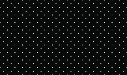 Black luxury background with small pearls. Seamless vector illustration. 