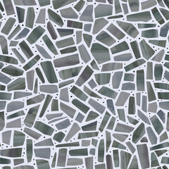 Terrazzo. Watercolor texture of stone. Seamless pattern.