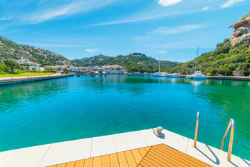 Beautiful Poltu Quatu under a blue sky