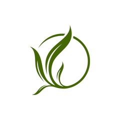 leaves, grass, vector