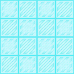 Seamless pattern of glass tile texture. Square glass mosaic
